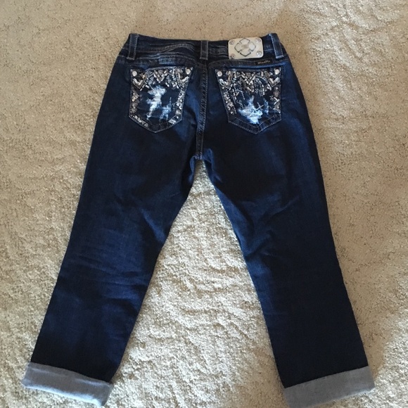 Miss Me cropped jeans