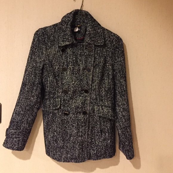 Express Tweed Pea Coat