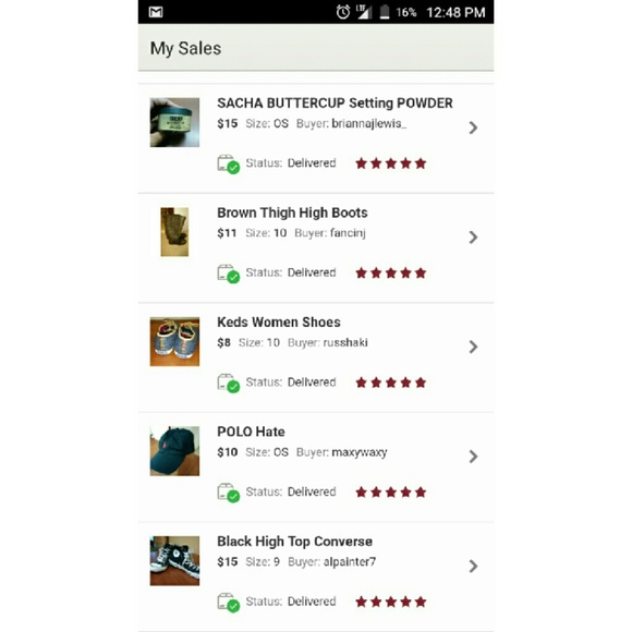 Sales Status
