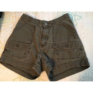 High waisted hiking shorts