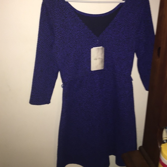 Black & Blue Lily Rose Dress