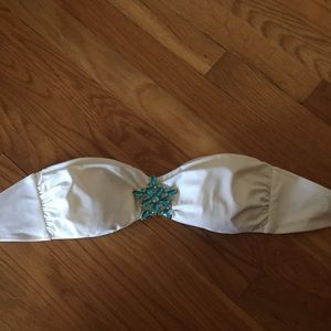 Victoria secret strapless top swim