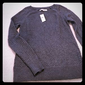 Ann Taylor charcoal sweater