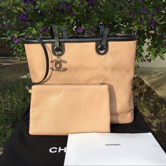 CHANEL Handbags - Authentic Chanel Shopping Fever Tote/Shoulder Bag