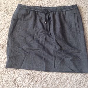 Kenneth Cole drawstring skirt L