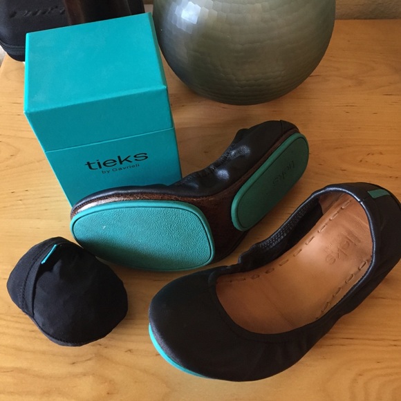 Tieks Shoes - Tieks by Gavrieli, Matte Black, Size 7