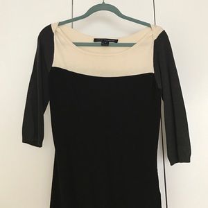 French Connection sweater multi block color