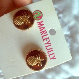 Pineapple earrings