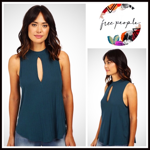 ❗1-HOUR SALE❗FREE PEOPLE Ribbed Tunic Tank - Picture 6 of 8