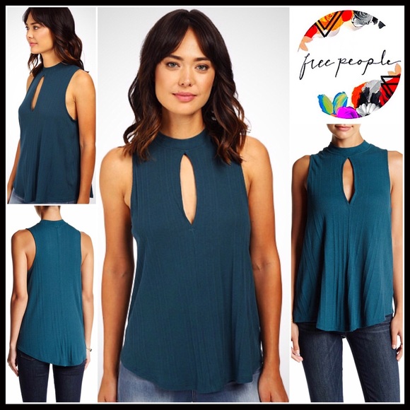 ❗1-HOUR SALE❗FREE PEOPLE Ribbed Tunic Tank - Picture 8 of 8