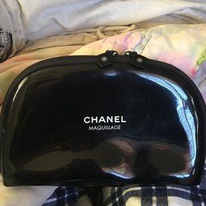 Chanel makeup bag