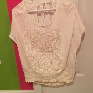 White Free People Shirt