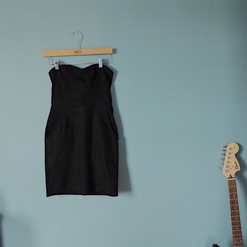 Sweetheart Denim Mini Dress