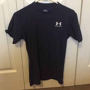 Under Armour under athletic shirt