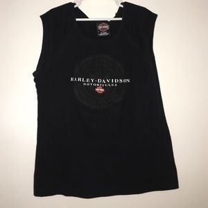 Las Vegas Harley Davidson Muscle Tee