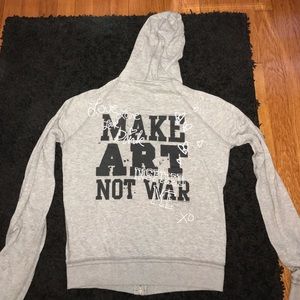 PINK gray size S sweatshirt!