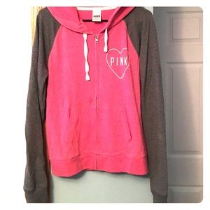 PINK zip up