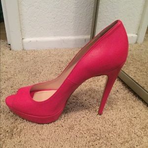 Prada Peep Toe Pumps