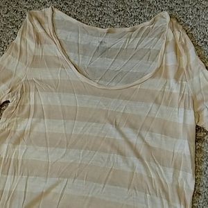13Light pink striped shirt