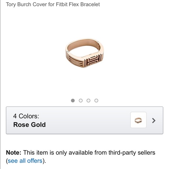 Rose Gold Tory Burch FitBit Bangle ONLY