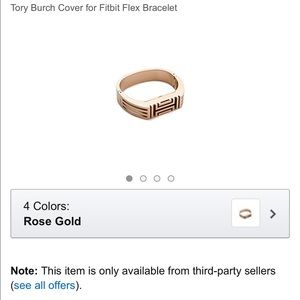 Rose Gold Tory Burch FitBit Bangle ONLY