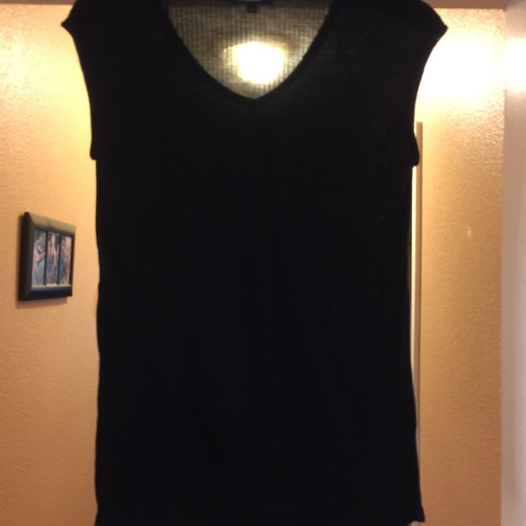 Ribbed side split top - Picture 2 of 4