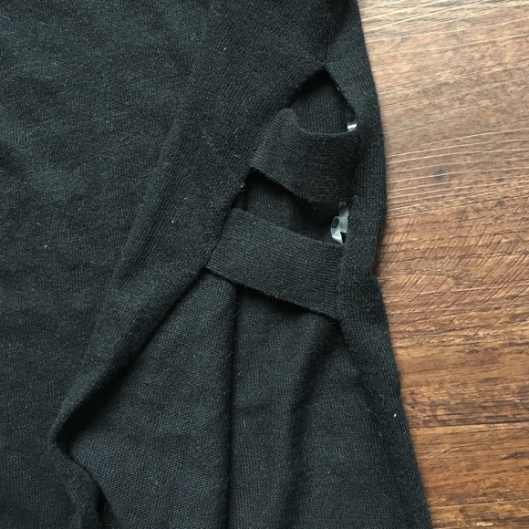 BRAND NEW /SWETER / LONG / BLACK - Picture 3 of 4