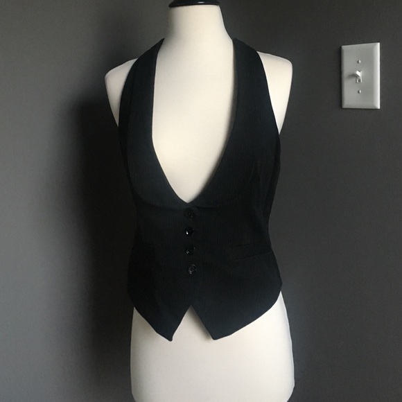 Sz4 Express pinstripe vest