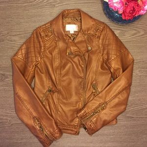 Xhilaration Faux Leather Jacket