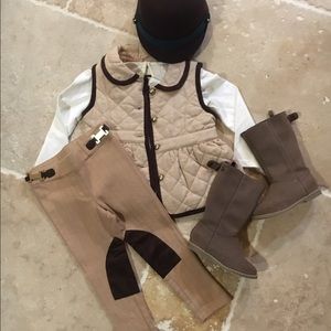Janie and Jack Riding Outfit