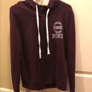 Pinks Victoria Secret Quarter Zip