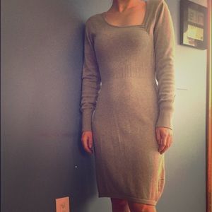 Gray Prana sweater dress