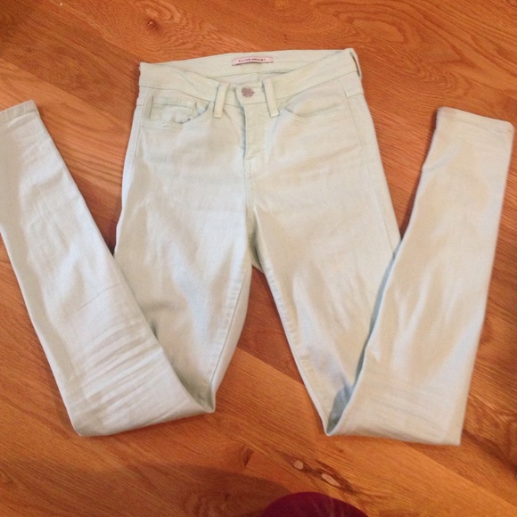 Mint Skinny Jeans