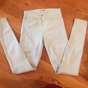 Mint Skinny Jeans