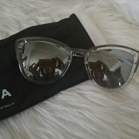 Quay my girl clear sunglasses
