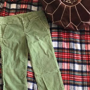 Green 7 by all mankind cords