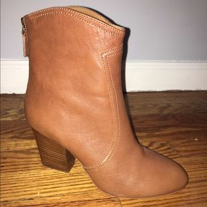 NINE WEST flirty leather bootie