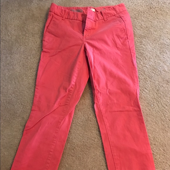 Salmon colored J crew pants! - Picture 1 of 3