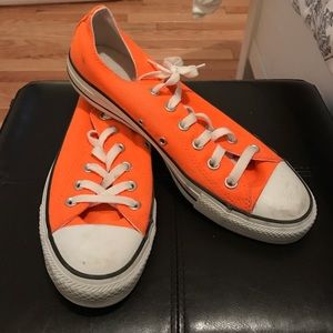 Orange Converse