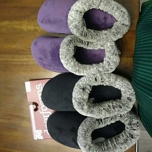 Set of 2 dearfoam slippers