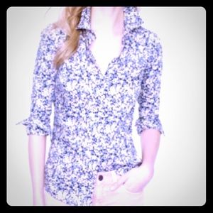 J.Crew 'perfect shirt' in liberty print