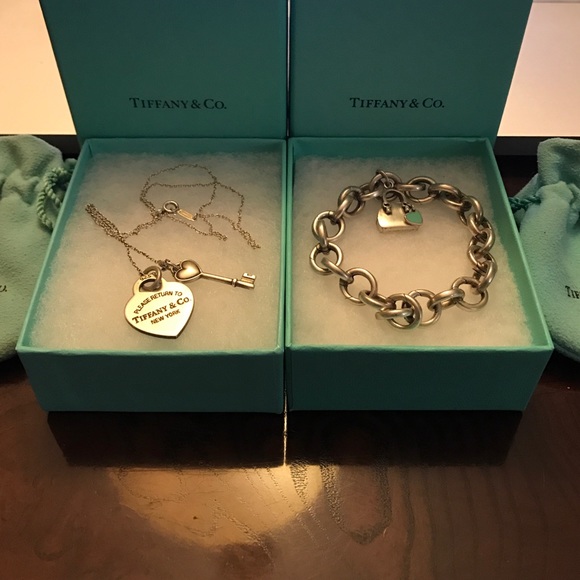 TIFFANY & Co. necklace and bracelet
