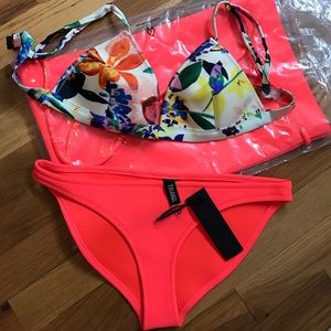BNWT 'missy summer fling' triangl bikini