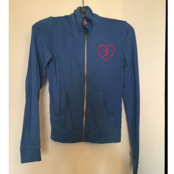 Juicy Couture blue cotton track suit set