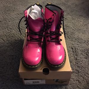 Dr. Marten Hot Pink Boots