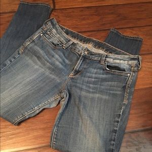 Express Eva Mid Rise Skinny Jeans