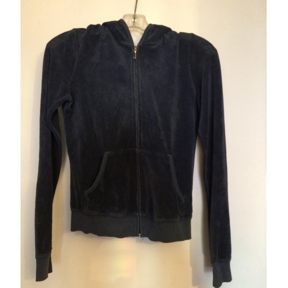 Juicy Couture blue terry cloth track suit