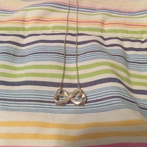 Tiffany double heart necklace