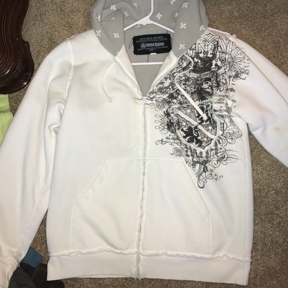 Large jacket. Machine clothing. Lightly worn.