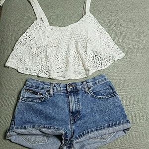 SALE🎉 Decree Lace Crop Top